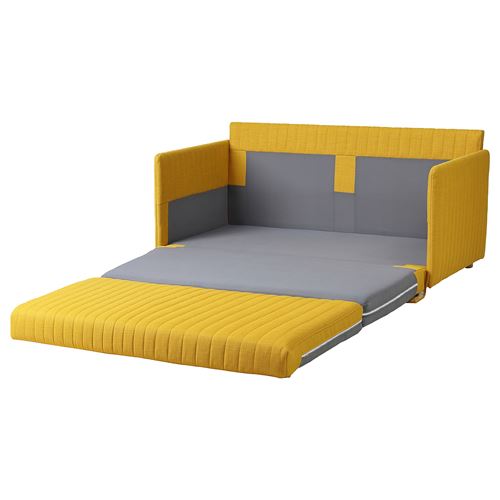 IKEA - FRIDHULT, 2-seat sofa-bed, skiftebo yellow