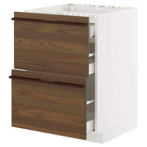 STENSTA dark brown-ash veener