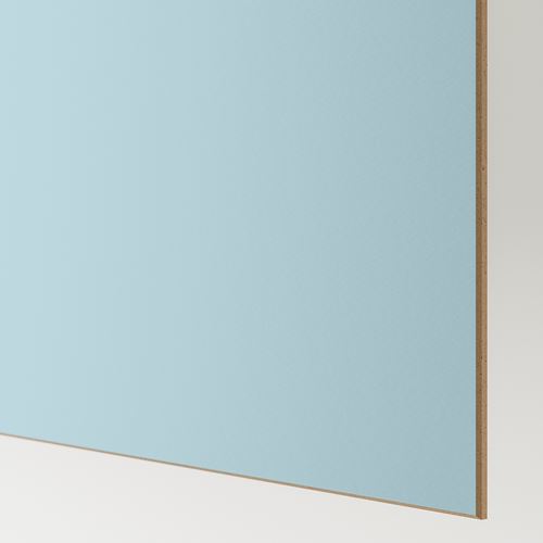 IKEA - MEHAMN, panels for sliding door frame, light blue-light green, 75x201 cm