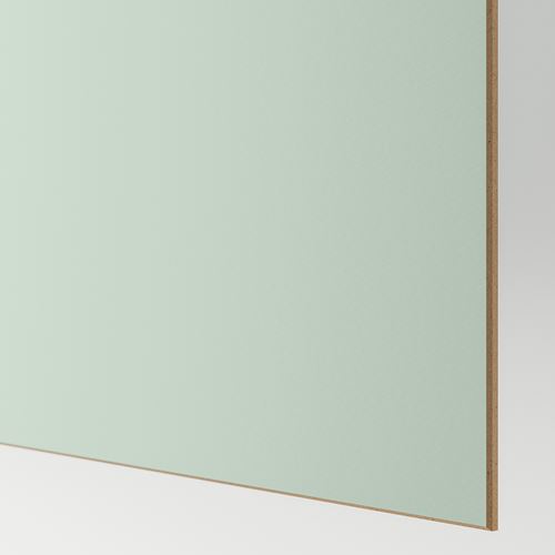 IKEA - MEHAMN, panels for sliding door frame, light blue-light green, 75x201 cm