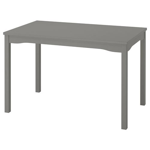 IKEA - HAUGA, kitchen table, grey, 118x74 cm