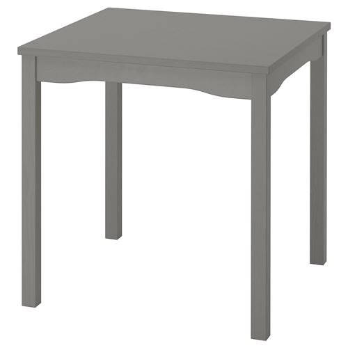 IKEA - HAUGA, kitchen table, grey, 74x74 cm