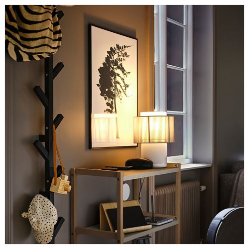 IKEA - LOMVIKEN, black frame, black, 50x70 cm