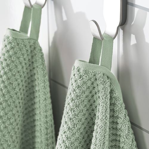 IKEA - GULVIAL, hand towel, pale grey-green, 40x70 cm