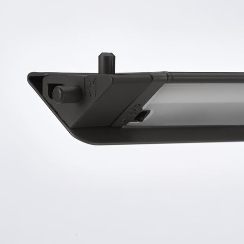 IKEA - ÖVERSIDAN, LED'li sensörlü dolap aydınlatması, koyu gri, 71 cm