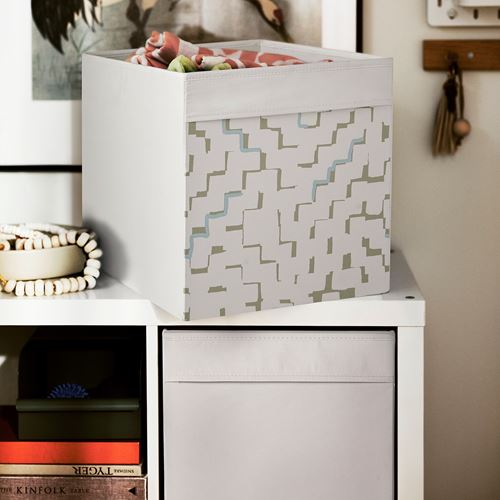 IKEA - DRÖNA, box, beige, 33x38x33 cm