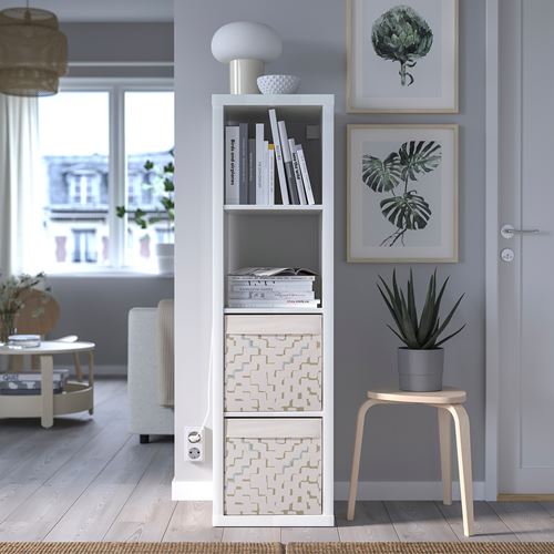 IKEA - DRÖNA, box, beige, 33x38x33 cm