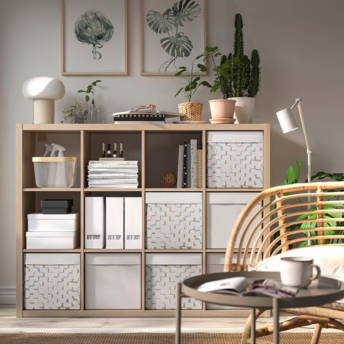 IKEA - DRÖNA, box, beige, 33x38x33 cm