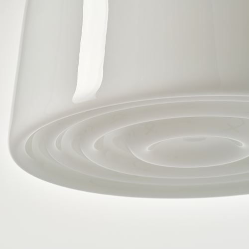 IKEA - MUDDERVERK, pendant lamp, brass-white