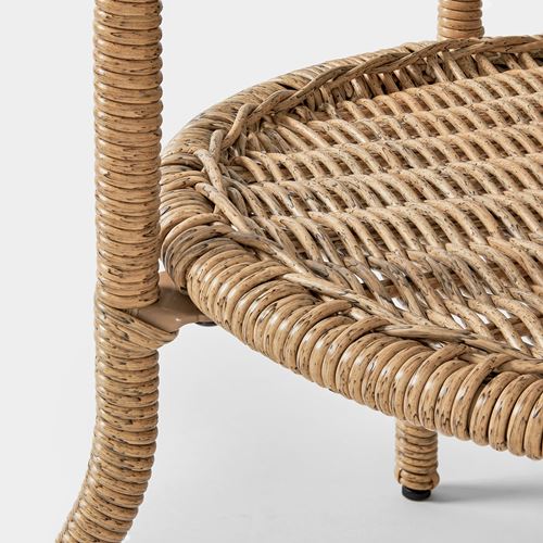 IKEA - RISHOLMEN, bahçe sehpası, kahverengi