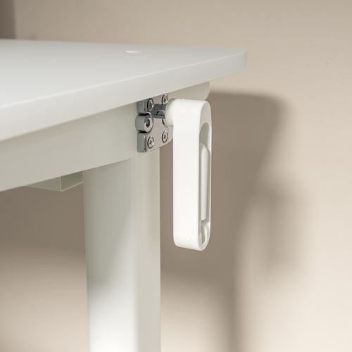 IKEA - RELATERA, height adjustable children's desk, white, 90x60 cm