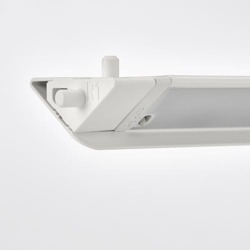 IKEA - ÖVERSIDAN, LED'li sensörlü dolap aydınlatması, beyaz, 46 cm