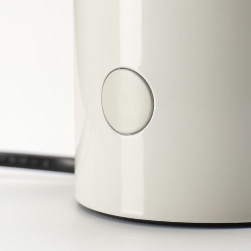 IKEA - SPETSBOJ, table lamp, white, 22 cm