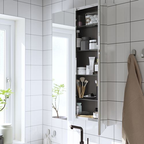 IKEA - LETTAN, bathroom wall cabinet, 60x15x95 cm