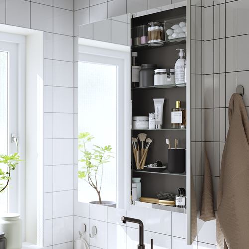 IKEA - LETTAN, banyo duvar dolabı, 80x15x95 cm