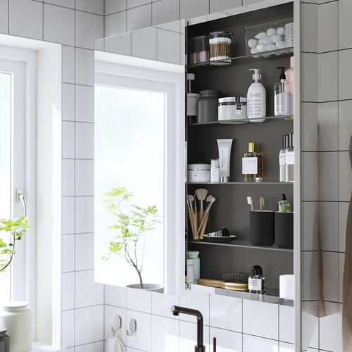 IKEA - LETTAN, bathroom wall cabinet, 100x15x95 cm