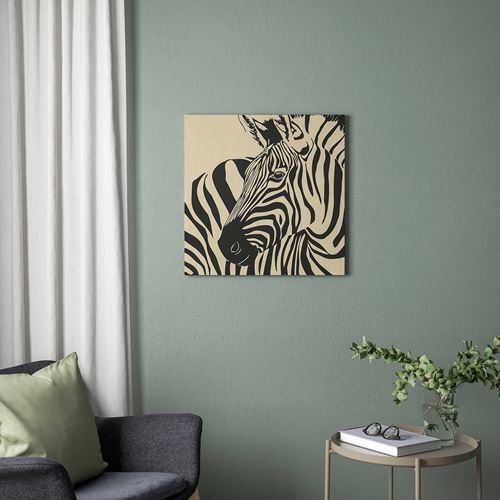 IKEA - PJATTERYD, resim, çok renkli, 56x56 cm
