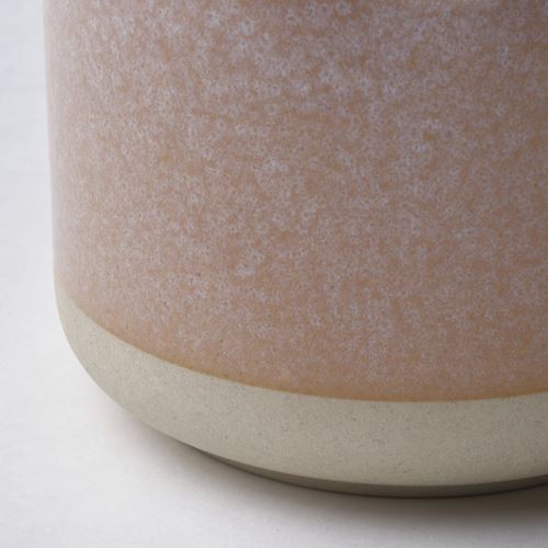 IKEA - LUGNARE, scented candle in pot, pink, 25 hr