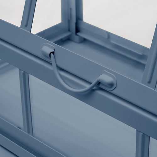 IKEA - AKERBAR, mini sera, koyu mavi, 45 cm