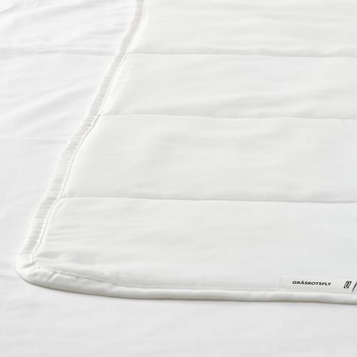 IKEA - GRASROTSFLY, double duvet, white, cool