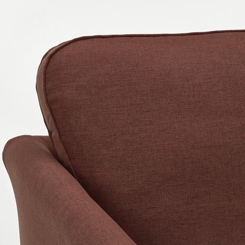 IKEA - EKHOLMA, 2-seat sofa, kilanda brown-red