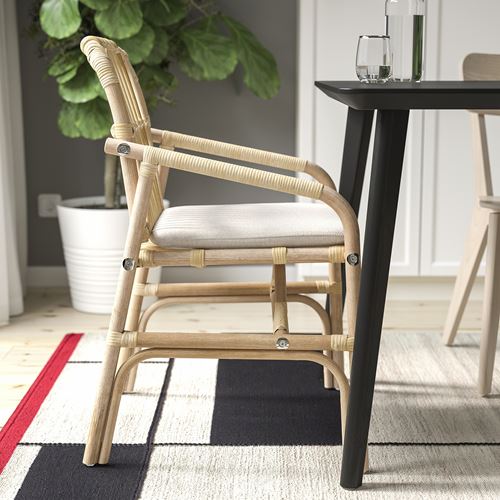 IKEA - SALNÖ, rattan chair, rattan