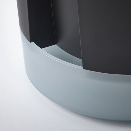 IKEA - VARDTRAD, self-watering plant pot, anthracite, 15 cm