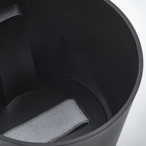 IKEA - VARDTRAD, self-watering plant pot, anthracite, 15 cm