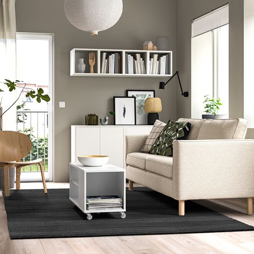 IKEA - LANDSVAG, büyük halı, koyu gri, 200x300 cm