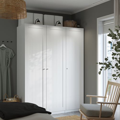 IKEA - GULLABERG, wardrobe door, white, 50x195 cm