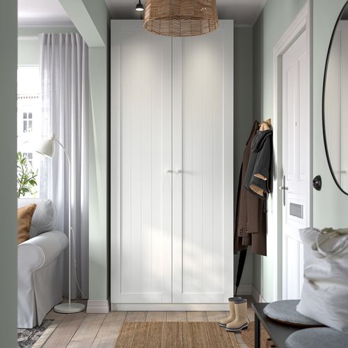 IKEA - PAX, PAX wardrobe, white, 100x60x236 cm