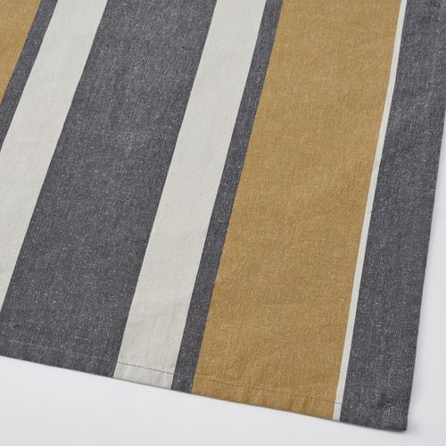 IKEA - SANDVIVA, tea towel, yellow-grey, 2 pack
