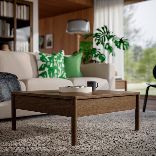 IKEA - TONSTAD, coffee table, oak veneer-brown, 84x82 cm