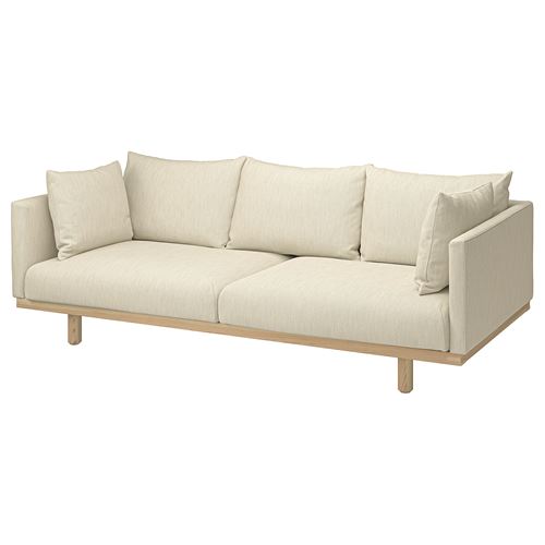 IKEA - STOCKHOLM 2025, 3'lü kanepe, sundhamn bej
