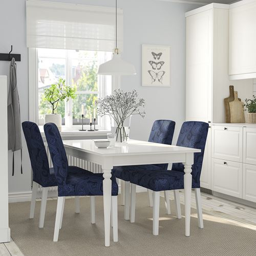 IKEA - INGATORP, extendable dining table, white, seats 4-6