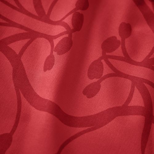 IKEA - VINTERFINT, tablecloth, red/patterned, 145x320 cm