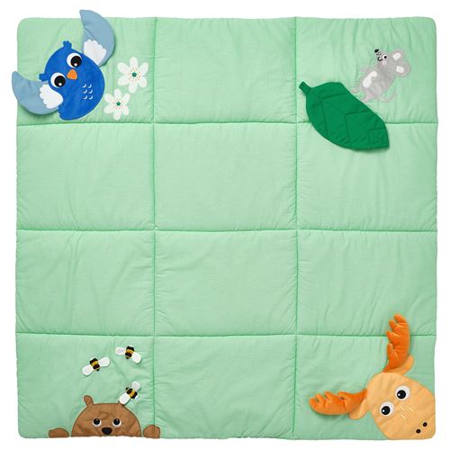 IKEA - SANDBI, play mat, multicolour, 100x100 cm