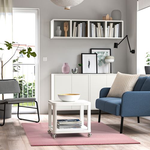 IKEA - LANDSVAG, büyük halı, pembe, 133x195 cm