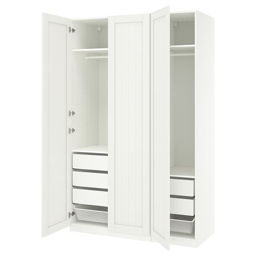 IKEA - PAX, PAX wardrobe, white, 150x60x236 cm