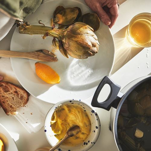 IKEA - HEMLAGAD, tencere, yapışmaz kaplama-siyah, 5 lt
