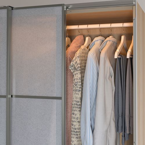 IKEA - ÖVERSIDAN, LED'li sensörlü dolap aydınlatması, gri-bej, 71 cm