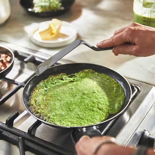 IKEA - HEMLAGAD, crepe/pancake pan, non-stick coating-black, 25 cm