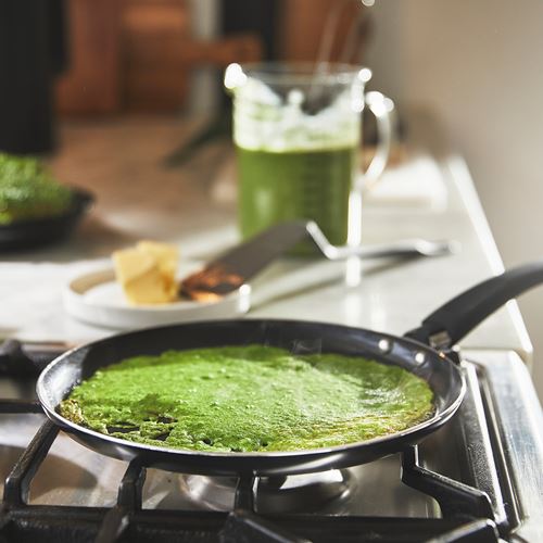 IKEA - HEMLAGAD, crepe/pancake pan, non-stick coating-black, 25 cm