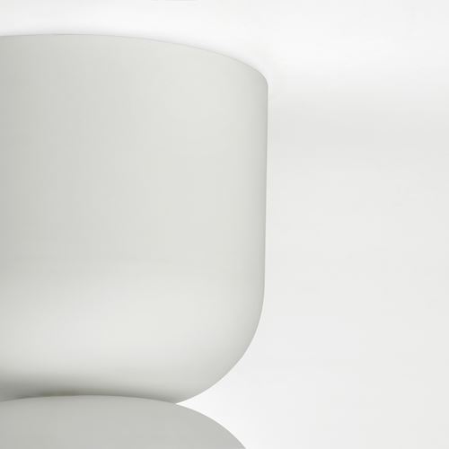 IKEA - HAMNFYR, tavan lambası, beyaz, 14 cm