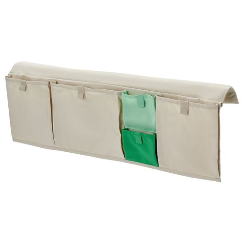 IKEA - MÖJLIGHET, storage pocket, beige, 75x27 cm