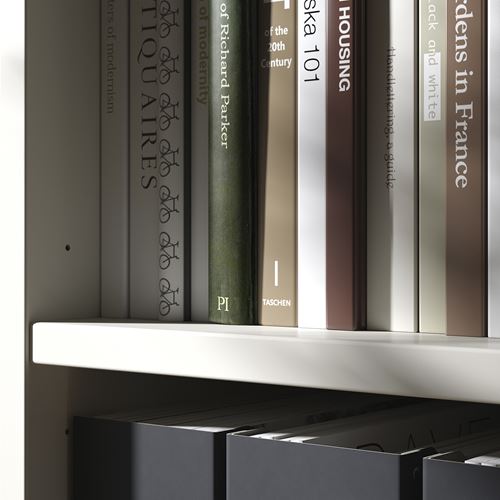 IKEA - TONSTAD, bookcase, off white, 81x37x201 cm