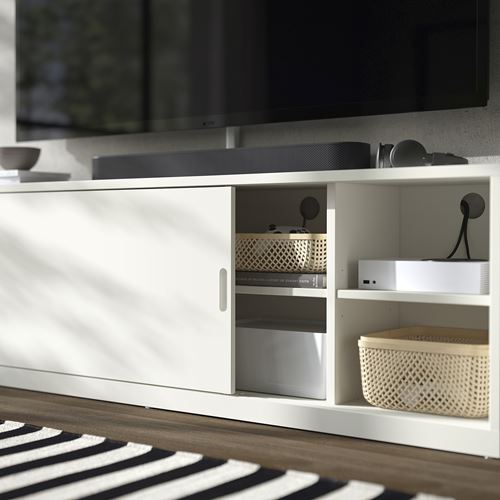 IKEA - TONSTAD, tv bench, off white, 177x37x56 cm