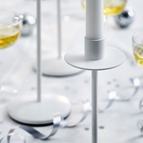 IKEA - FRÖJDA, candlestick, white