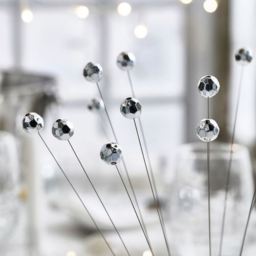 IKEA - FRÖJDA, decoration, chrome-plated, 35 cm