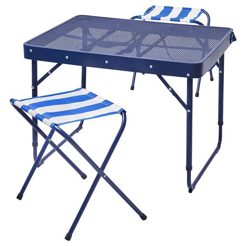 katlanabilir masa ve tabure seti